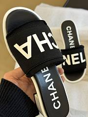 Fortok Chanel 24C Slippers Black - 2