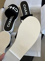 Fortok Chanel 24C Slippers Black - 6