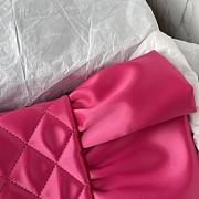 Fortok Chanel Bow Bag Pink 27x16x4cm - 4