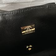 Fortok Chanel Bow Bag Black 27x16x4cm - 2