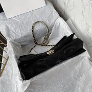 Fortok Chanel Bow Bag Black 27x16x4cm - 3
