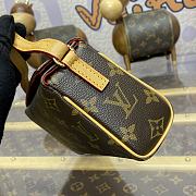 Fortok Louis Vuitton Monogram Canvas Bag M41966 21x6x12cm - 5