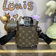 Fortok Louis Vuitton Nano Christopher Backpack Brown M82769 14x19x6cm - 3