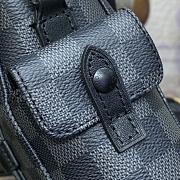 Fortok Louis Vuitton Nano Christopher Backpack Black Damier Graphite 14x19x6cm - 6