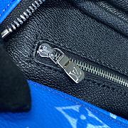 Fortok Louis Vuitton Dopp Kit Bag Blue M31037 28x15x16.5cm - 6