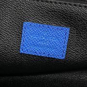 Fortok Louis Vuitton Dopp Kit Bag Blue M31037 28x15x16.5cm - 2