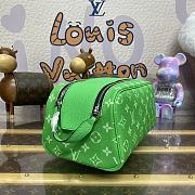 Fortok Louis Vuitton Dopp Kit Bag Green M31013 28x15x16.5cm - 6