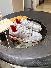 Fortok Louis Vuitton Trainer Sneakers Red 1ABFBC - 6