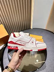 Fortok Louis Vuitton Trainer Sneakers Red 1ABFBC - 5