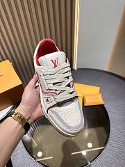 Fortok Louis Vuitton Trainer Sneakers Red 1ABFBC - 3