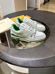 Fortok Louis Vuitton Trainer Sneakers Green 1ABFAS - 1