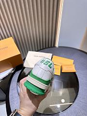 Fortok Louis Vuitton Trainer Sneakers Green 1ABFAS - 3