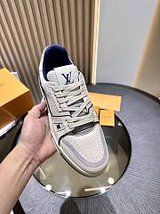 Fortok Louis Vuitton Trainer Sneakers Dark Blue 1ABFAB - 4