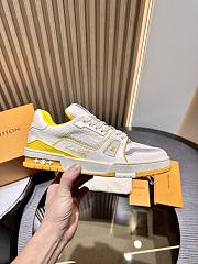 Fortok Louis Vuitton Trainer Sneakers Yellow 1ACHLF - 4