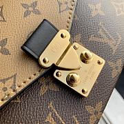 Fortok Louis Vuitton Pochette Métis East West Reverse Monogram Bag M46279 21.5x6x13.5cm - 5