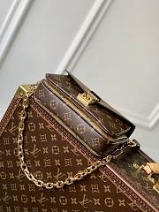 Fortok Louis Vuitton Pochette Métis East West Reverse Monogram Bag M46279 21.5x6x13.5cm - 2