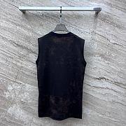 Fortok Louis Vuitton Printed Graphic LV Chain Sleeveless Vest - 4