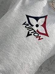 Fortok Louis Vuitton Knitted Rib Fabric Sleevelss Vest White - 5