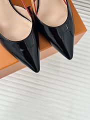 Fortok Louis Vuitton Slingbacks Black - 3