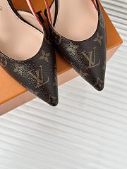 Fortok Louis Vuitton Slingbacks Monogram Brown - 2