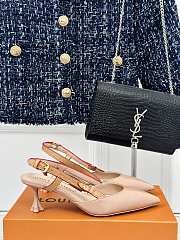 Fortok Louis Vuitton Slingbacks Beige - 3
