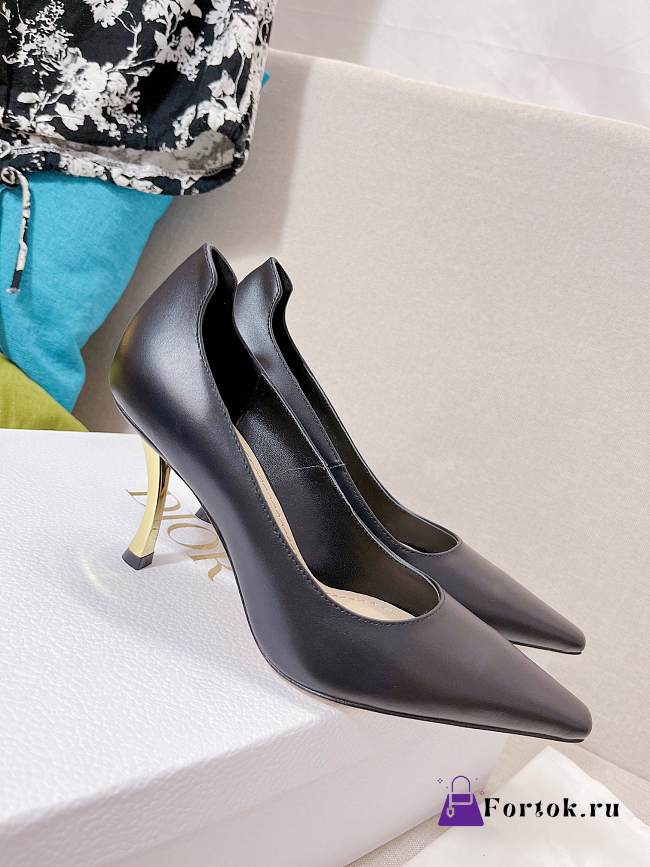 Fortok Dior Classic High Heels Black - 1