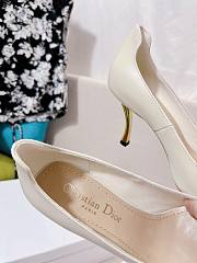 Fortok Dior Classic High Heels White - 6