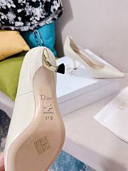 Fortok Dior Classic High Heels White - 4
