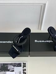 Fortok Alexander Wang High-heeled Sandals Black - 5