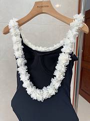 Fortok Chanel Flower Strap Swimsuit - 5