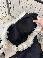 Fortok Chanel Flower Strap Swimsuit - 3