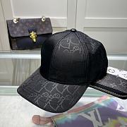 Fortok Dior Embroidery Baseball Cap Black/Beige/Blue - 6