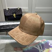 Fortok Dior Embroidery Baseball Cap Black/Beige/Blue - 4