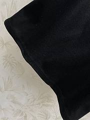 Fortok Chanel CC Embroidered Beaded T-shirt Black - 5