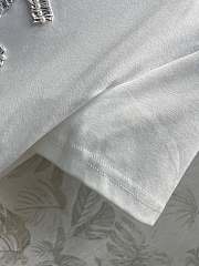 Fortok Chanel CC Embroidered Beaded T-shirt White - 2