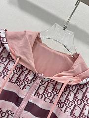 Fortok Dior Pink Oblique Jacquard Jacket - 5