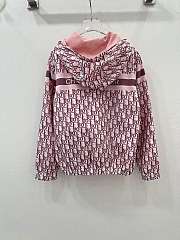 Fortok Dior Pink Oblique Jacquard Jacket - 4