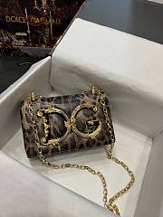 Fortok Dolce & Gabbana DG Girls Leopard Crossbody Bag 21x4x15cm - 1