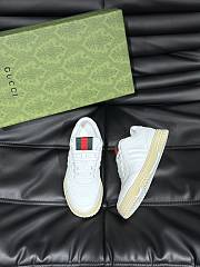 Fortok Gucci Re-Web Sneakers White - 5