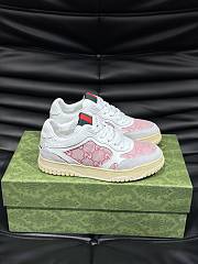 Fortok Gucci Re-Web Sneakers White & Pink - 1