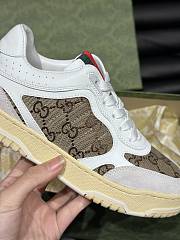 Fortok Gucci Re-Web Sneakers White & Beige - 4