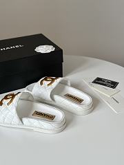 Fortok Chanel Sandals White - 3