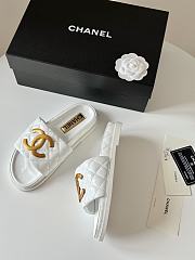 Fortok Chanel Sandals White - 2