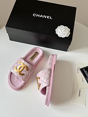 Fortok Chanel Sandals Pink - 5