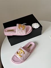 Fortok Chanel Sandals Pink - 6