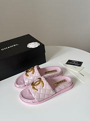 Fortok Chanel Sandals Pink - 4