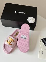 Fortok Chanel Sandals Pink - 3