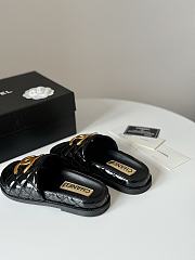 Fortok Chanel Sandals Black - 5