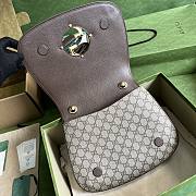 Fortok Gucci Beige Medium Interlocking G Blondie Bag 29x22x7cm - 5