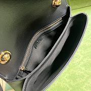 Fortok Gucci Black Medium Interlocking G Blondie Bag 29x22x7cm - 6